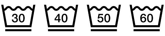 Bonita onderhoudsadvies Zacht wasprogramma – kleding wassen op maximaal 40 graden in het fijne was- of onderhoudsvriendelijke programma