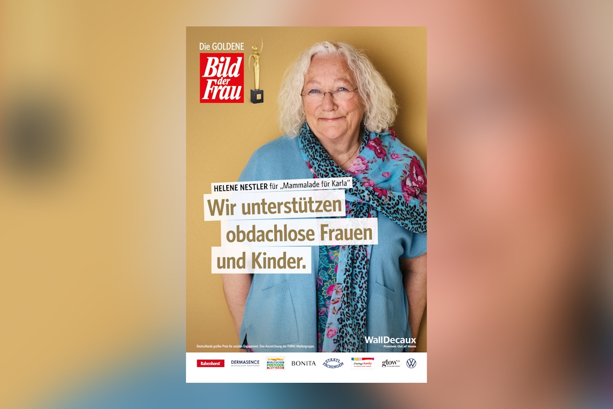 Foto van de winnares Helene Nestler