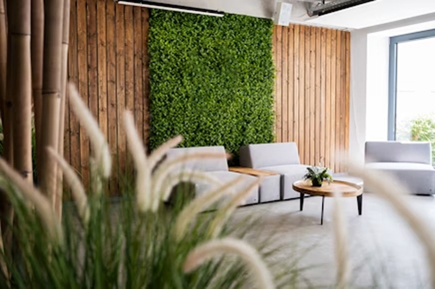 Gemütliche Sitzecke in unserer Kantine