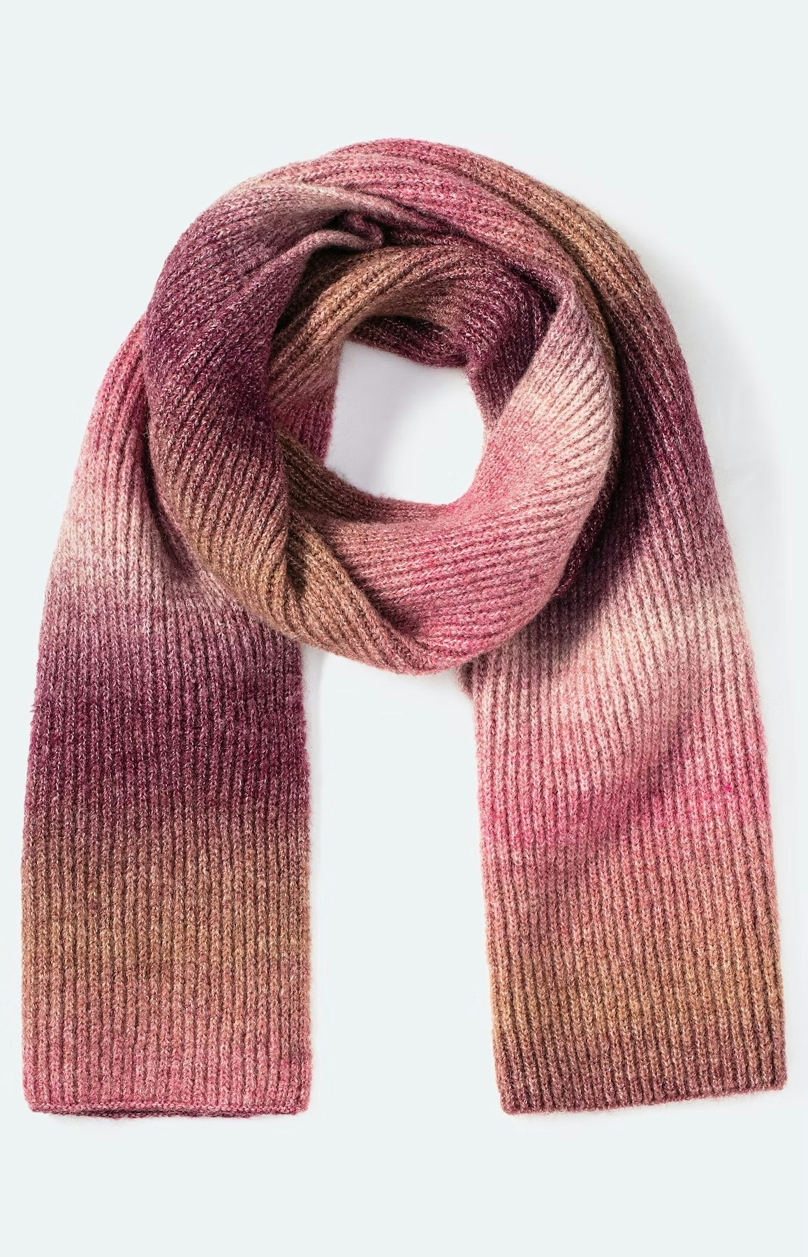 Sjaal met kleurverloop