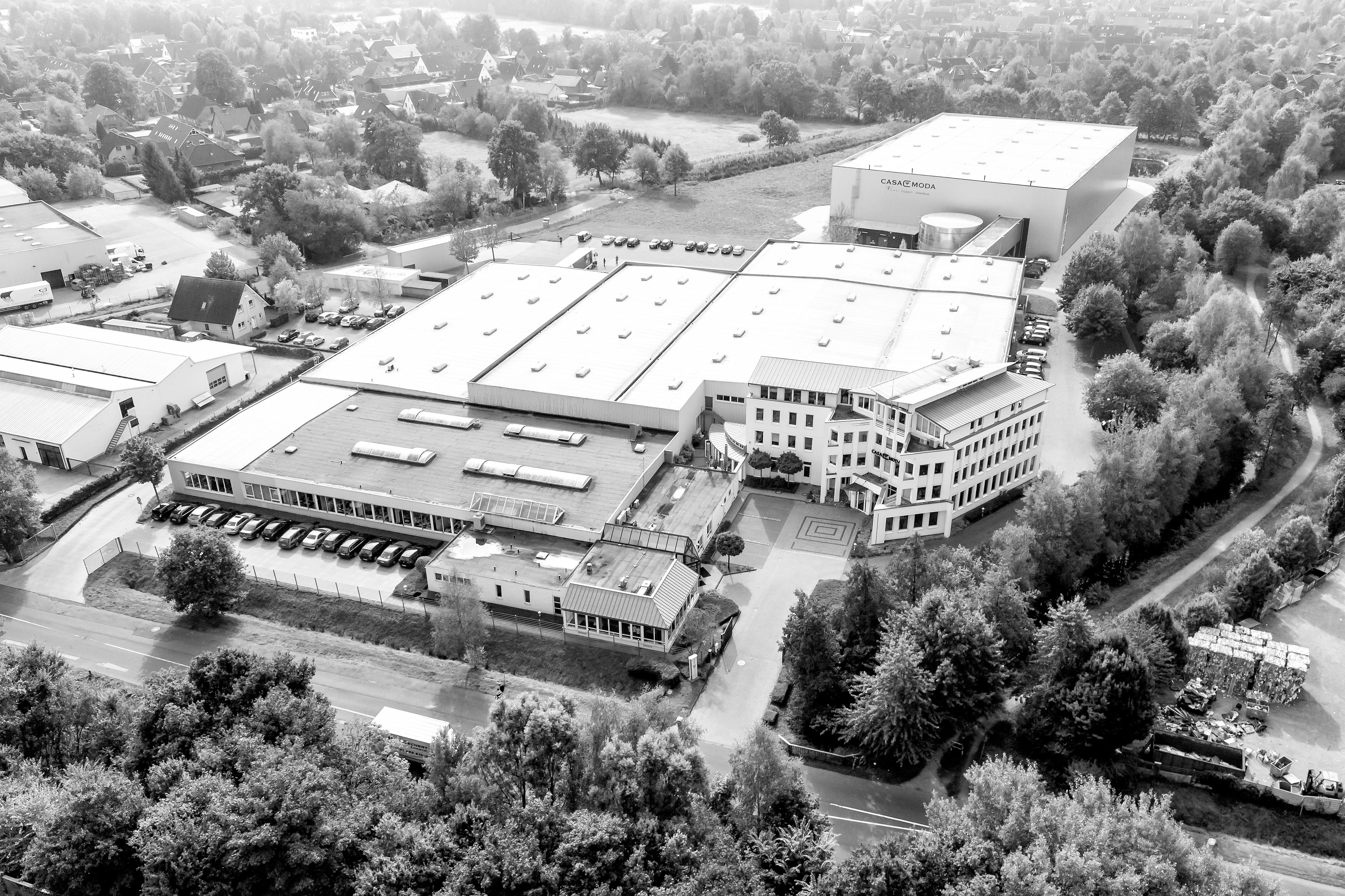 Luftaufnahme von der Zentrale in Oldenburg