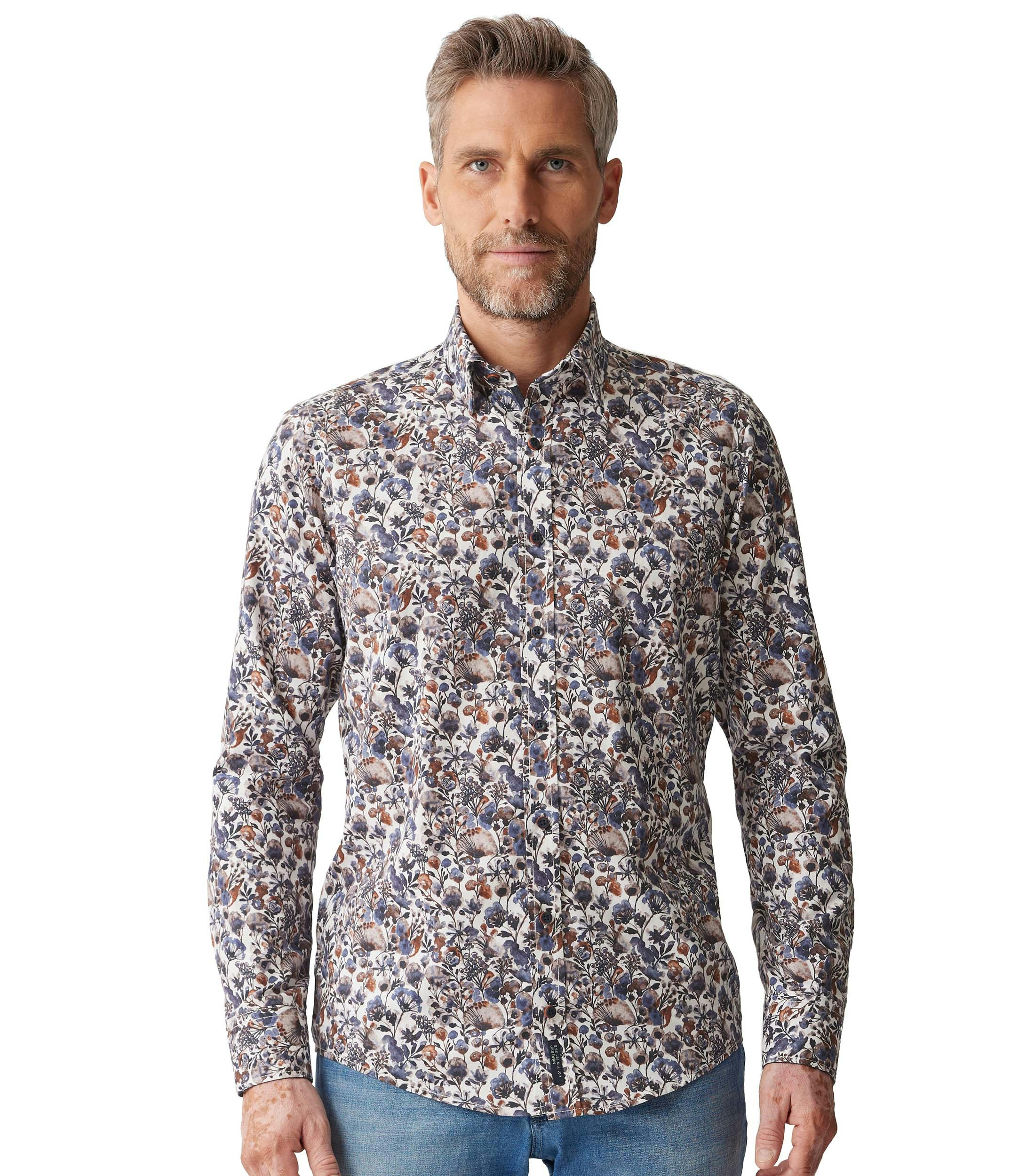 Rotes Hemd mit Print von CASAMODA