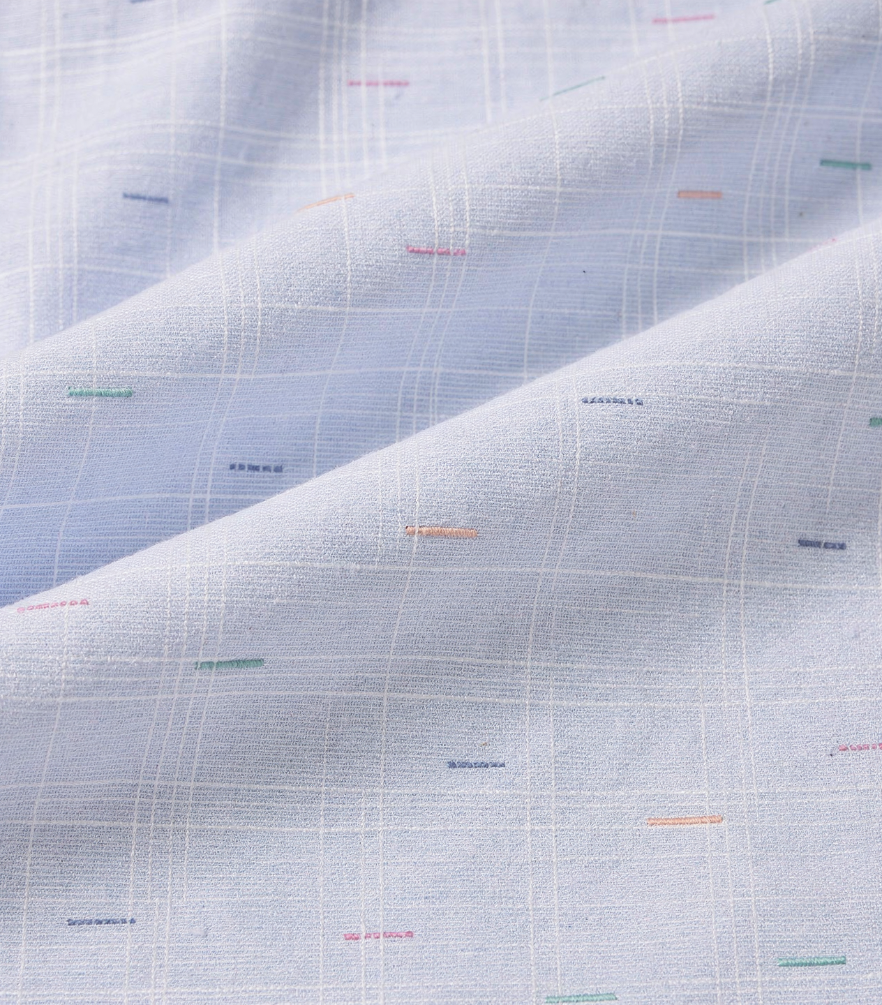 Nahaufnahme von einem Fil Coupé Stoff