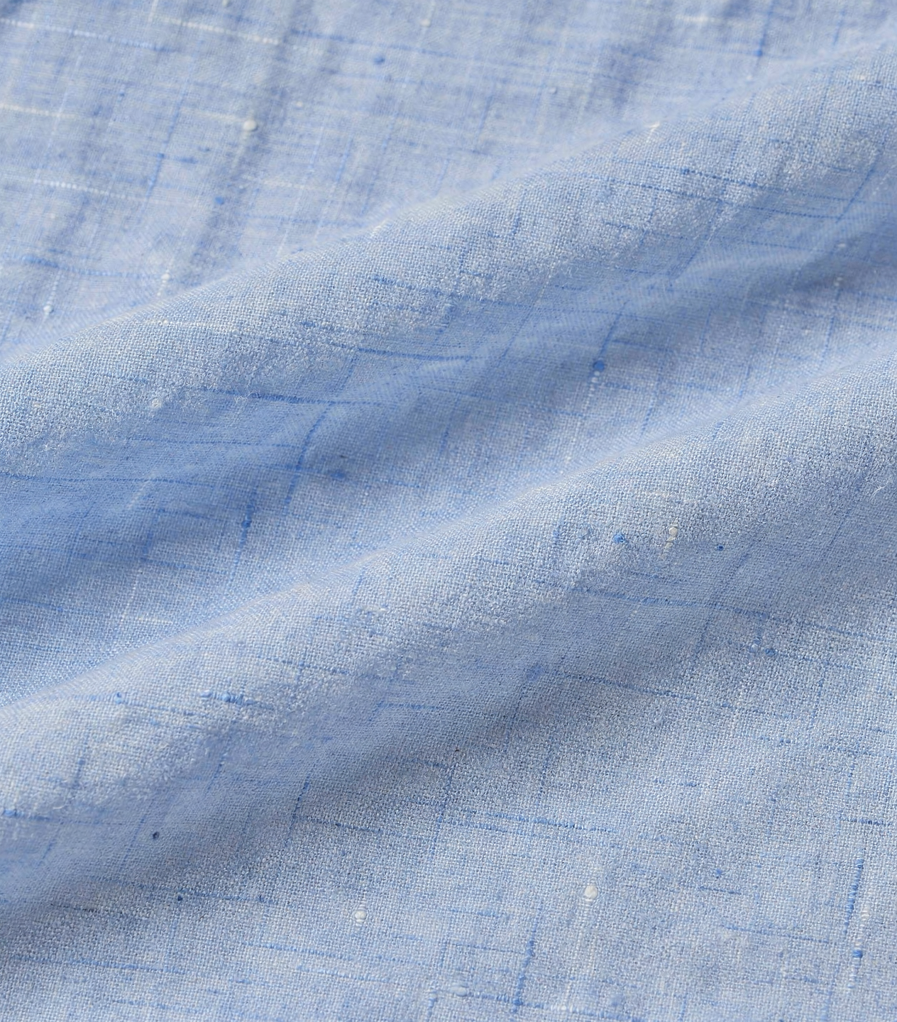 Nahaufnahme von einem Leinen Stoff