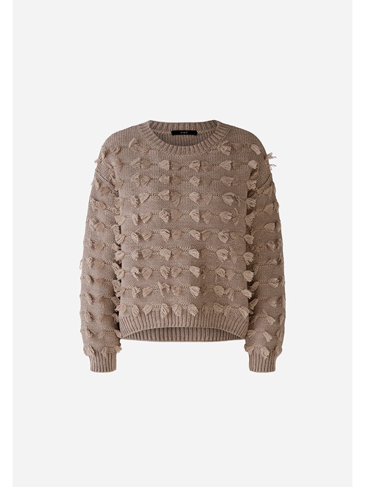 Fransenpullover