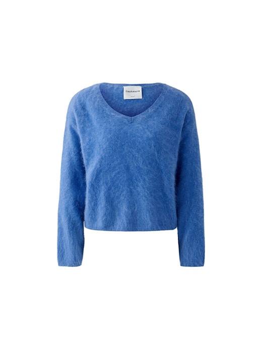 A blue cashmere jumper.