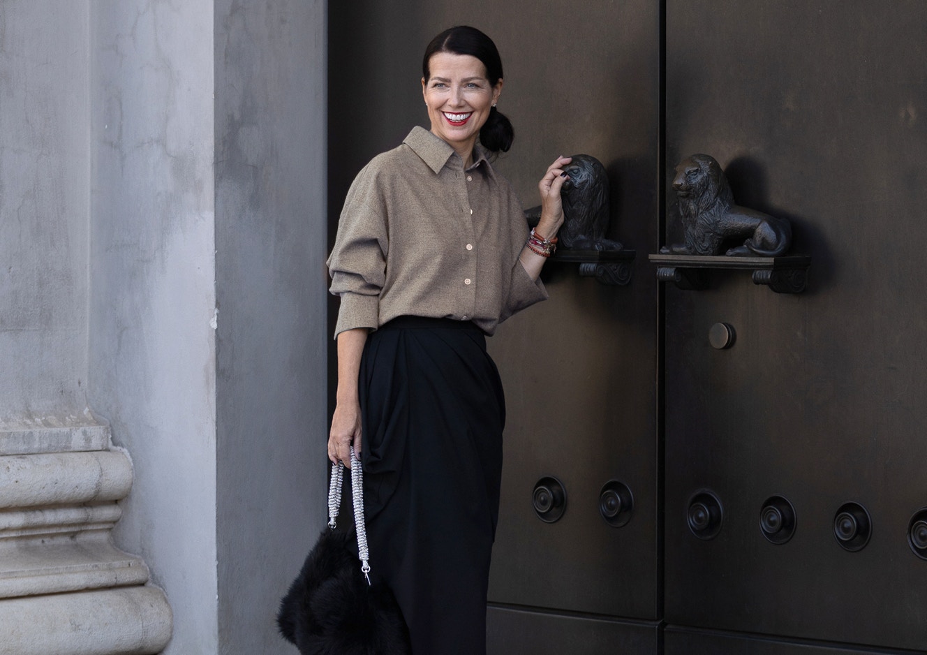 Moderne Flanellbluse