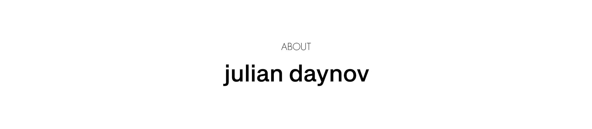 Julian Daynov | Seidensticker